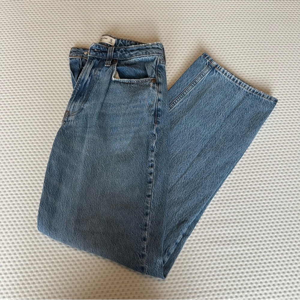 Abercrombie Curve Love The Loose High Rise 25r Jeans